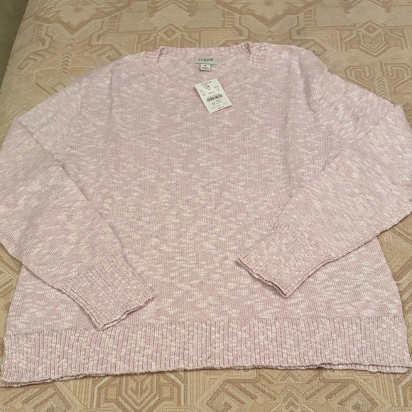 J. Crew Lavender Mist Crewneck Beach Sweater/NWT/S - Picture 4 of 12